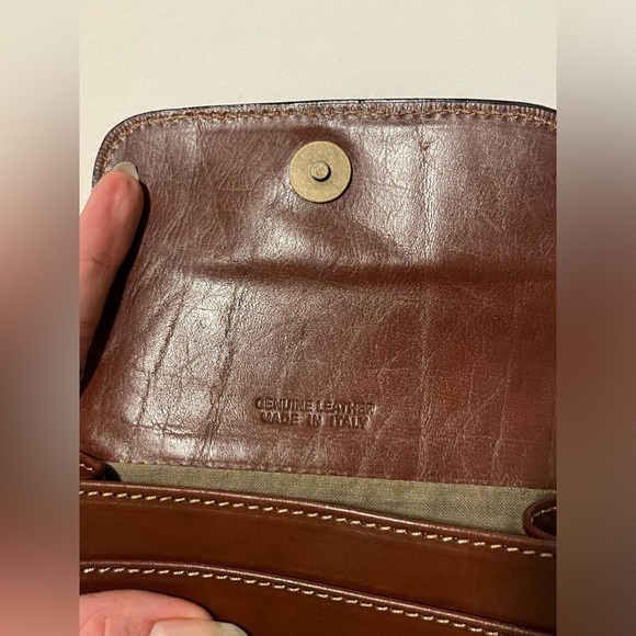 Rich Brown Italian Leather Bag 💼 - Picture 5 of 7